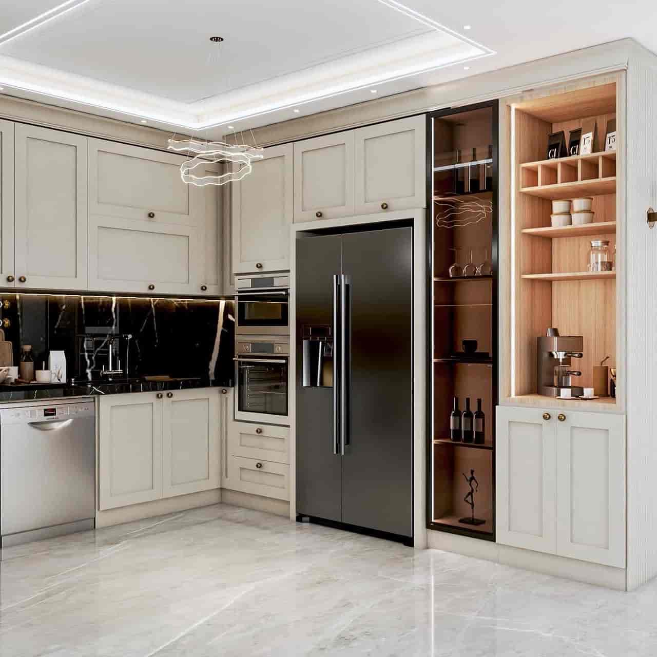 کابینت آشپزخانه نئوکلاسیک