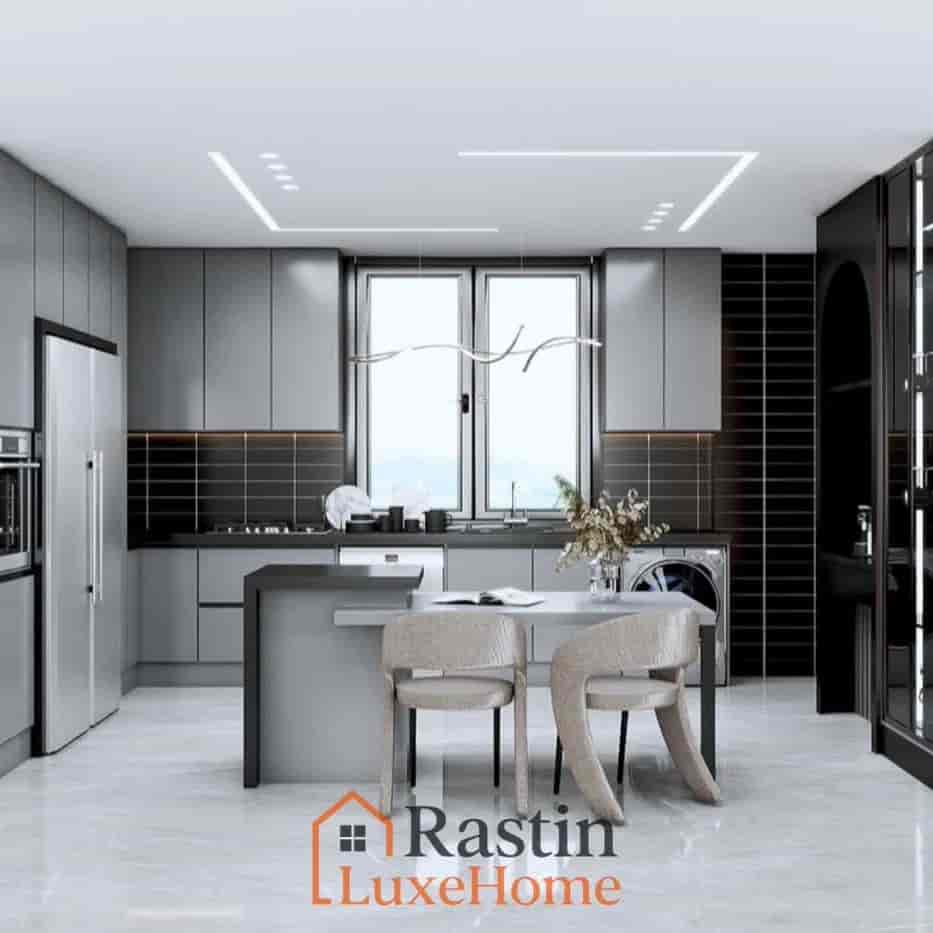 کابینت آشپزخانه نئوکلاسیک کد 2